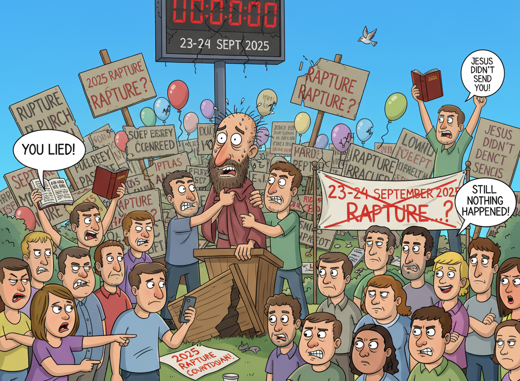 Failed 2025 Rapture Prophecies - Same Trick Over And Over Again, Will We Ever Learn? - image banner