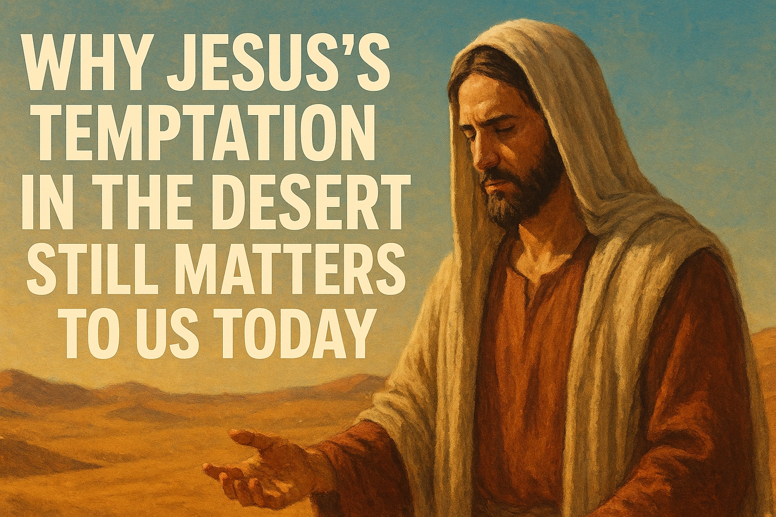 Why Jesus’s Temptation In The Desert Still Matters To Us Today - image banner
